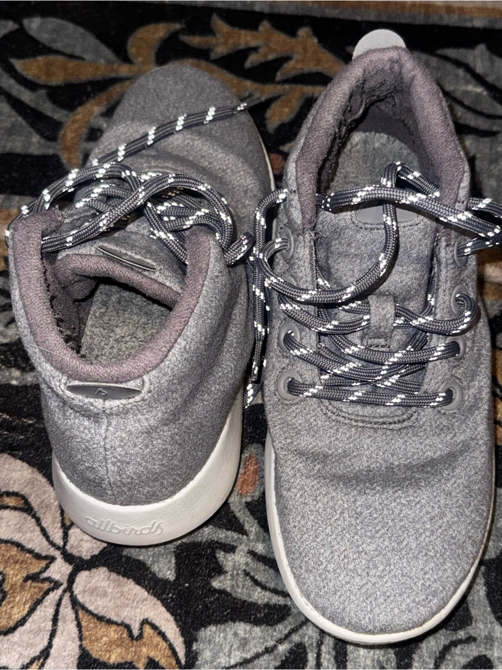 Allbirds Wool Runner Up Mizzles Grey Women’s Size 9